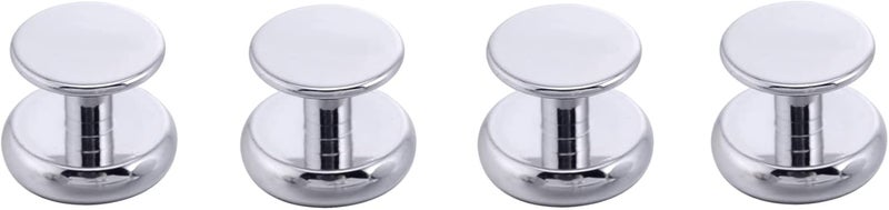 Jonwo Tuxedo Cufflinks and Studs Set Mother of Pearl Men Dress Cuff Links Buttons Set Formal Business Wedding - Image 3